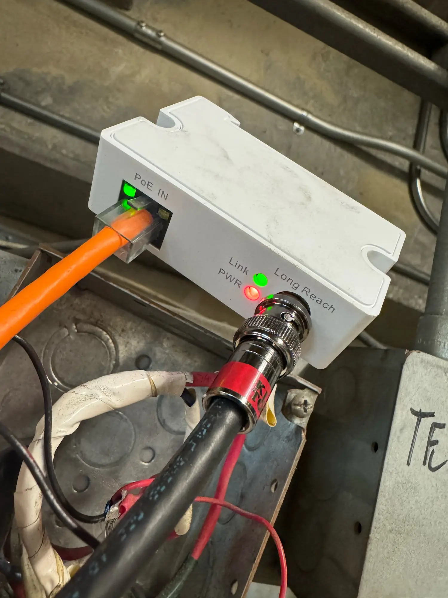 Long Reach extender in a junction box